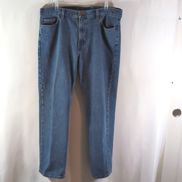 Men's Faded Glory 100% Cotton 5 Pocket Boot Cut Denim Jeans Size 38 x 30 - Picture 7 of 7